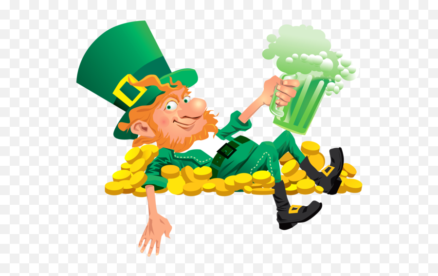 Beer Ireland Leprechaun Play Cartoon For St Patricks Day - Leprechaun Emoji,Leprechaun Clipart