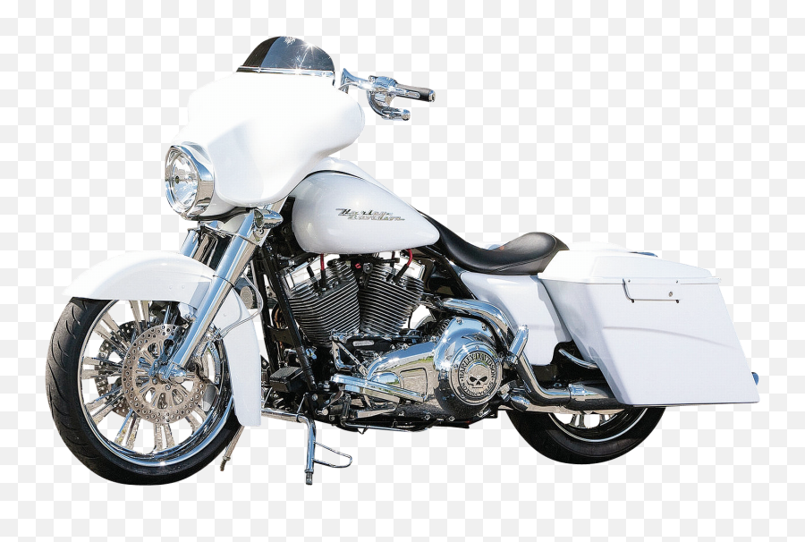 Harley Davidson White - White Harley Davidson Motorcycles White Harley Davidson Png Emoji,Motorcycle Clipart Black And White