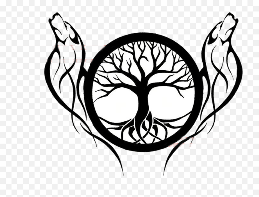 Tattoo Tree Of Life Drawing Idea - Tree Of Life Stencils Emoji,Tree Of Life Clipart