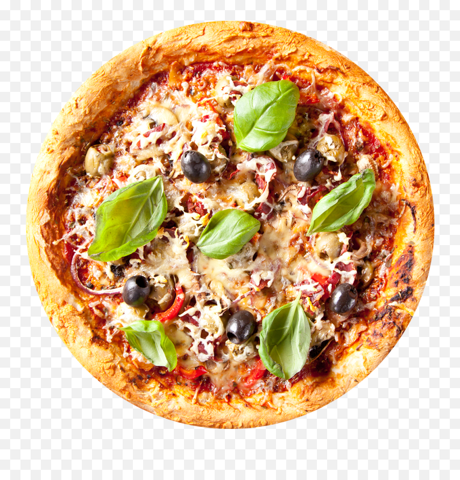 Pizza Png Alpha Channel Clipart Images - Pizza From Top Png Emoji,Pizza Transparent Background