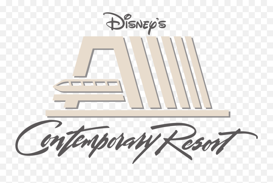 Disneyu0027s Contemporary Resort - Wikipedia Walt Disney World Contemporary Resort Logo Emoji,Walt Disney Pictures Logo