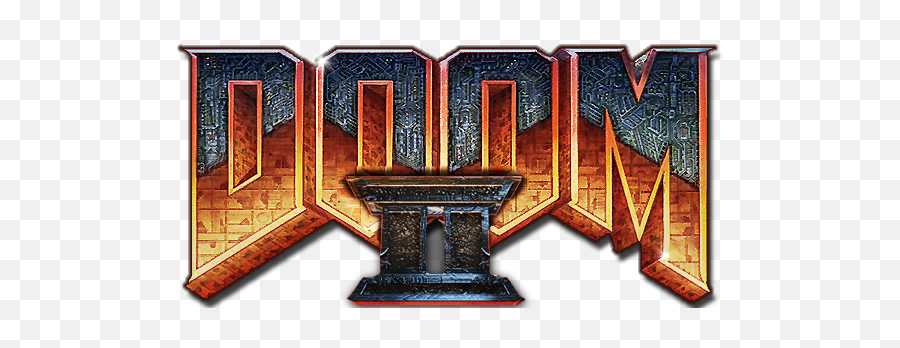 Doom Ii Hell On Earth Logo - Doom Logo Transparent Emoji,Google Earth Logo