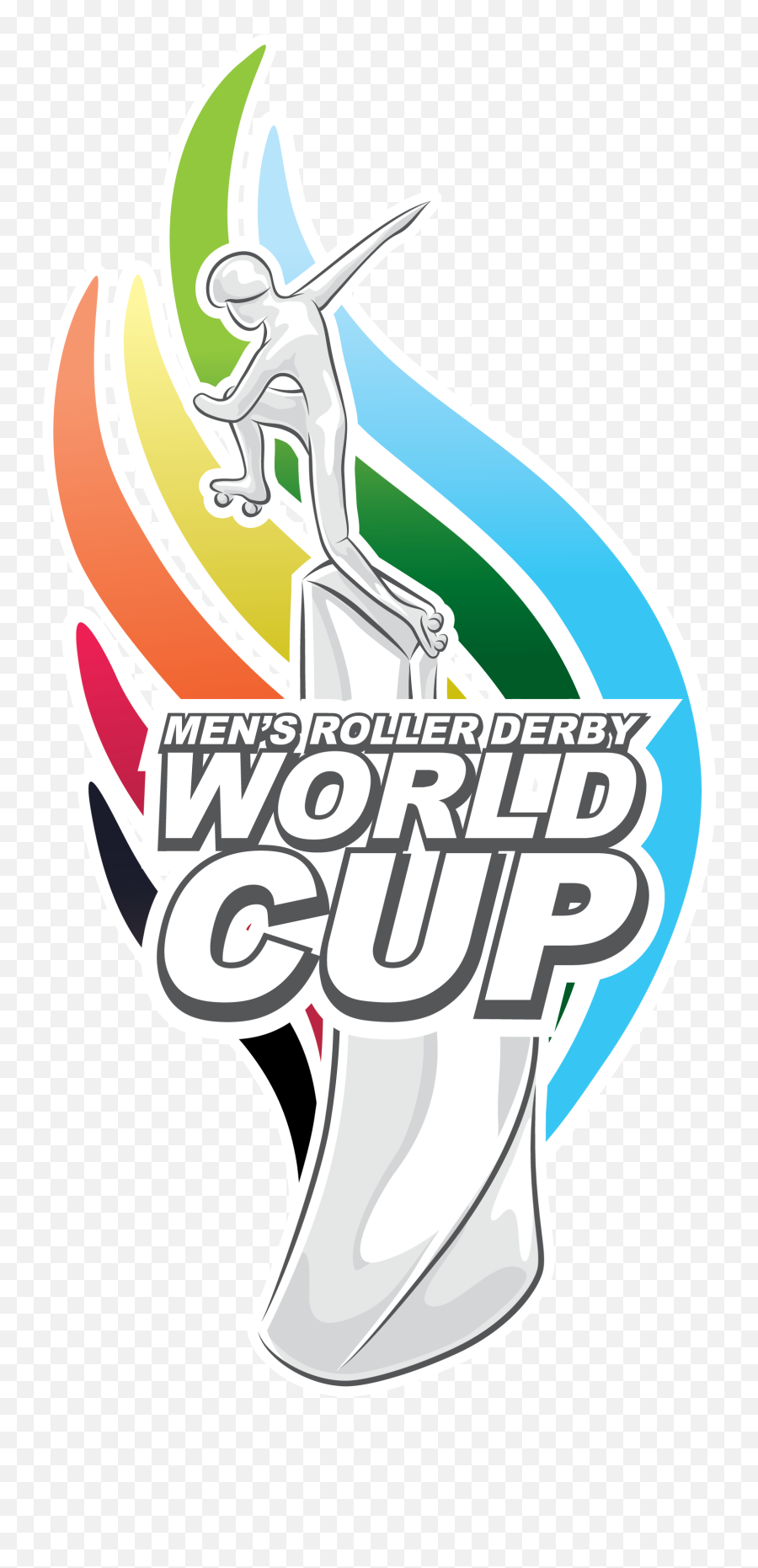 Image Information - Menu0027s Roller Derby World Cup Logo For Cricket Emoji,World Cup Logo