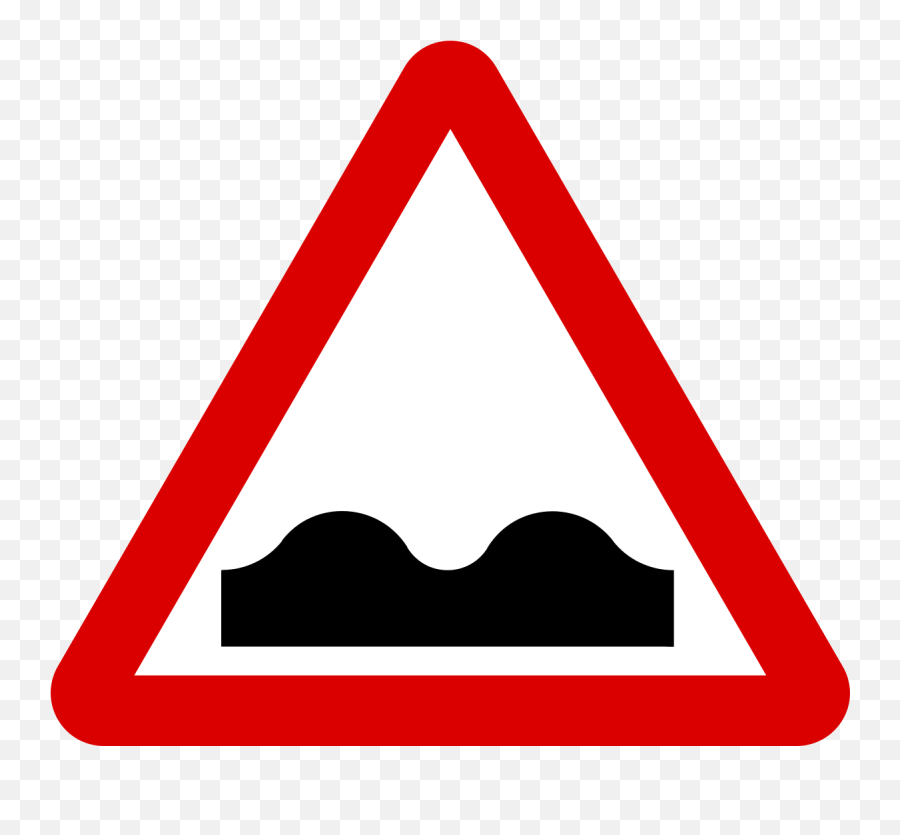 Filemauritius Road Signs - Warning Sign Uneven Roadsvg Warning Uk Road Signs Emoji,Road Png