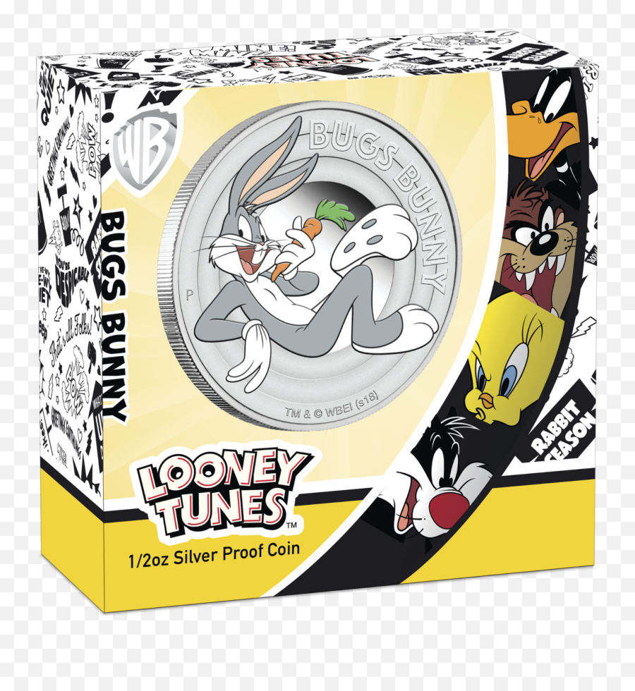 2018 Tuvalu Looney Tunes Tweety Bird Silver Proof Ngc Pf69 - Looney Tunes Emoji,Looney Tunes Logo