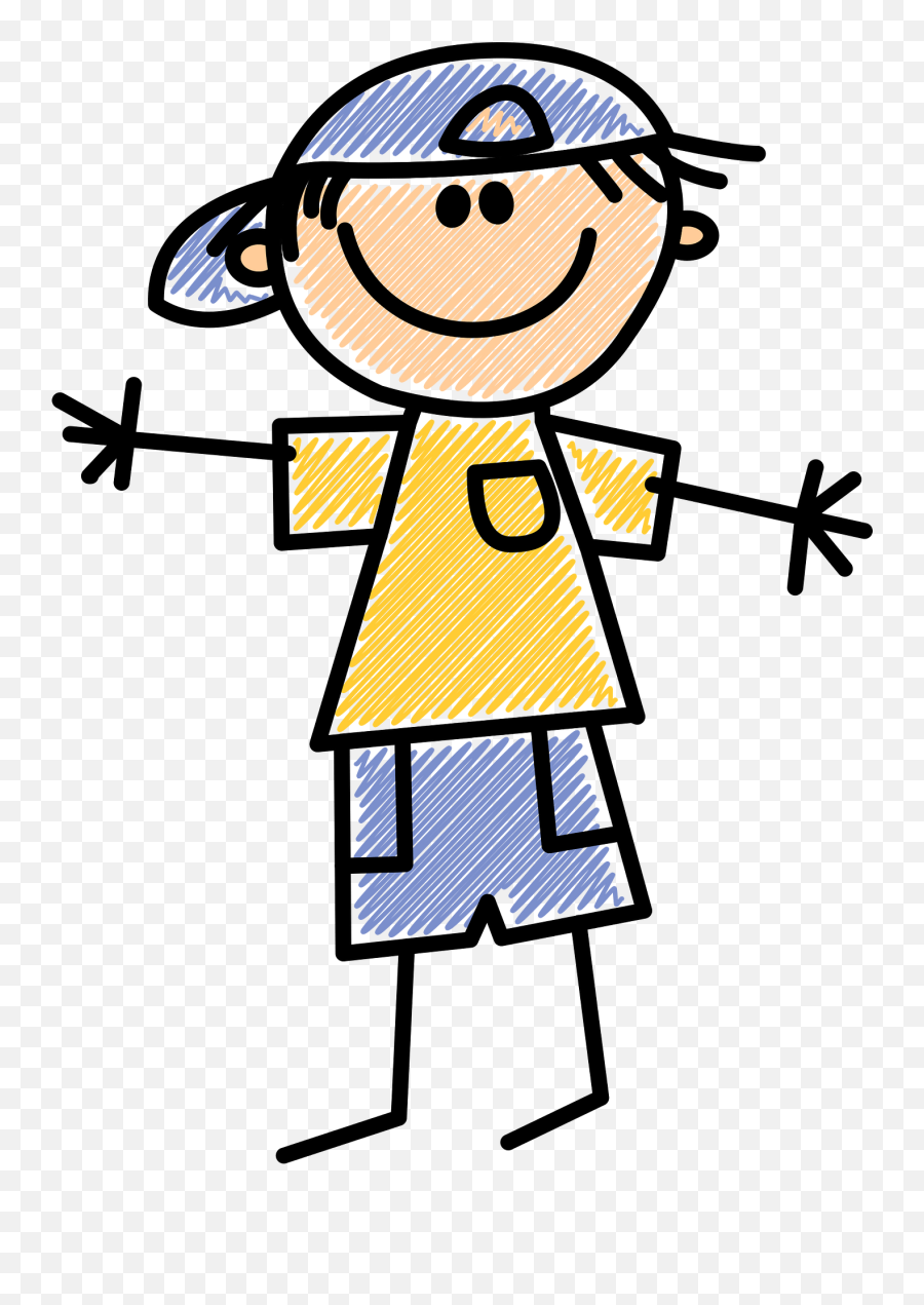 Kids Clipart Free Download Transparent Png Creazilla Emoji,Happy Child Clipart