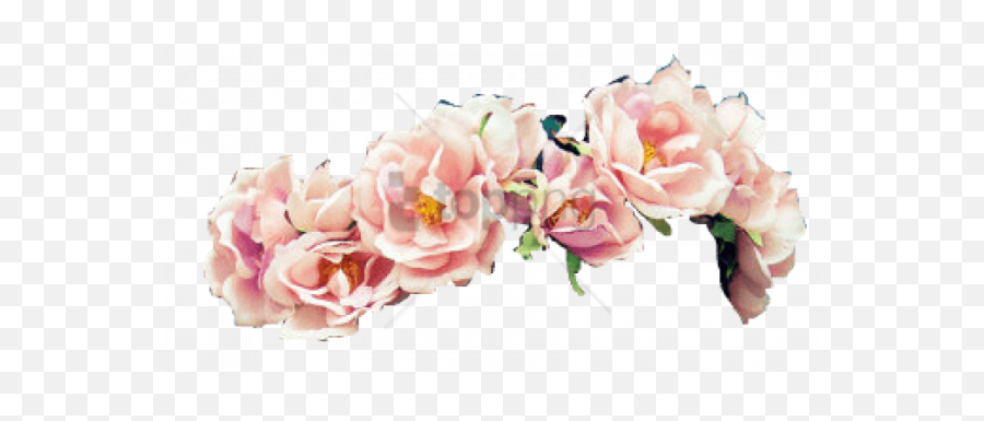 Png Flower Crown Transparent Images U2013 Free Png Images Vector - Flowers Head Crown Png Emoji,Flower Crown Transparent