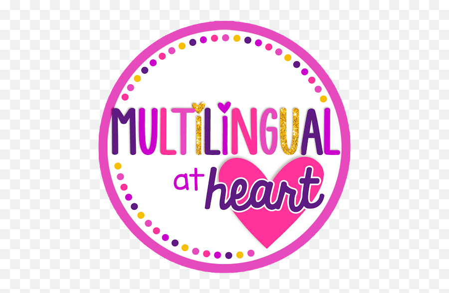 Multilingual At Heart Designs By Kassie Emoji,Heart Logo Design