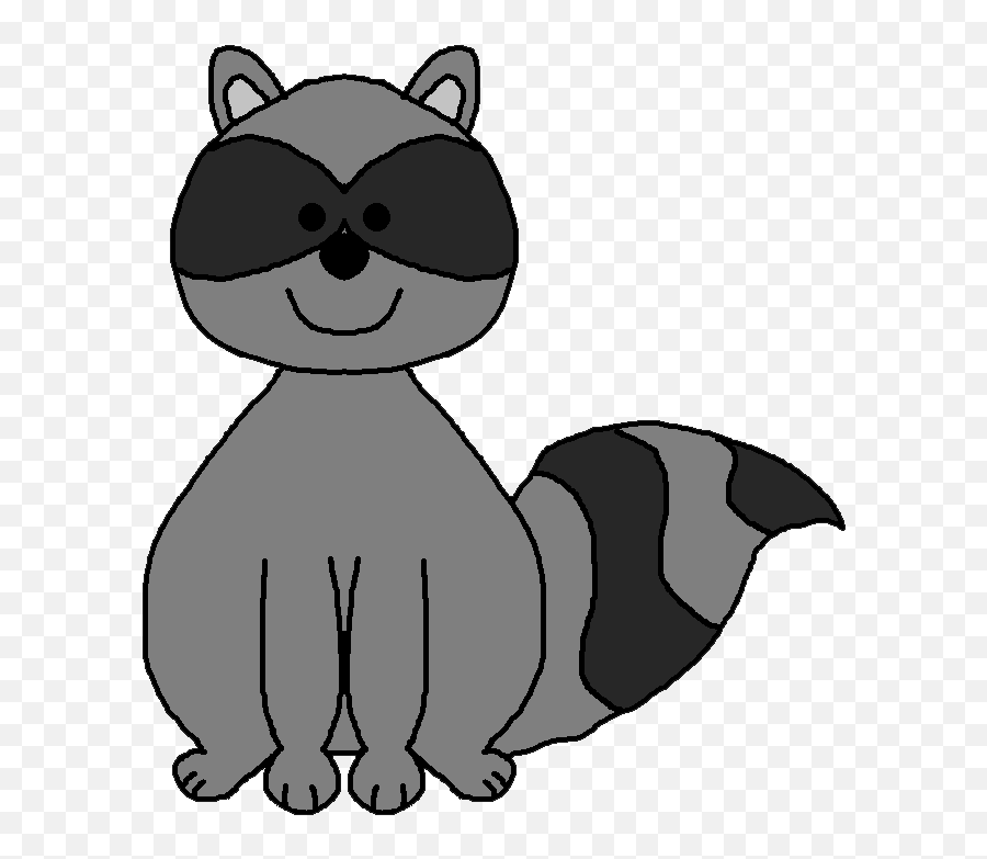 Raccoon Clip Art - Clip Art 661x718 Png Clipart Download Emoji,Raccoons Clipart