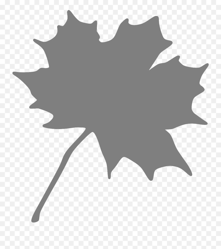 Free Printable Leaf Stencils - Orange Maple Leaf Clip Art Orange Maple Leaf Transparent Emoji,Maple Leaf Clipart