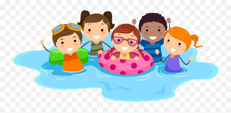 Png - Kid Swimming Clipart Emoji,Swimming Clipart