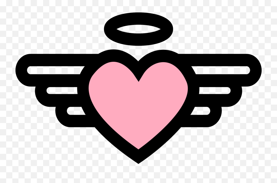 Free Heart Icon Wing 1187699 Png With - Icon Emoji,Heart Icon Png