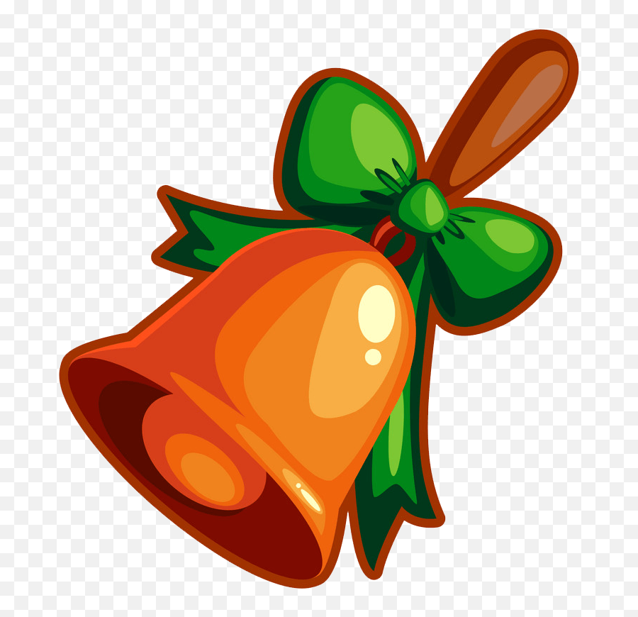 Cute Christmas Bells Clipart Transparent - Clipart World Campanas Animadas De Navidad Emoji,Christmas Bell Clipart