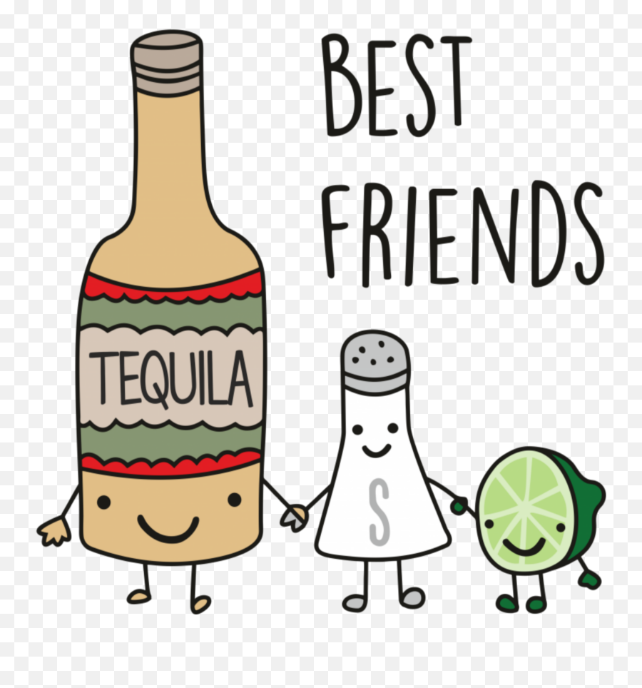 Tequila Best Friend Shirt Clipart - Full Size Clipart Best Friends Tequila Salt Lime Emoji,Best Friend Clipart