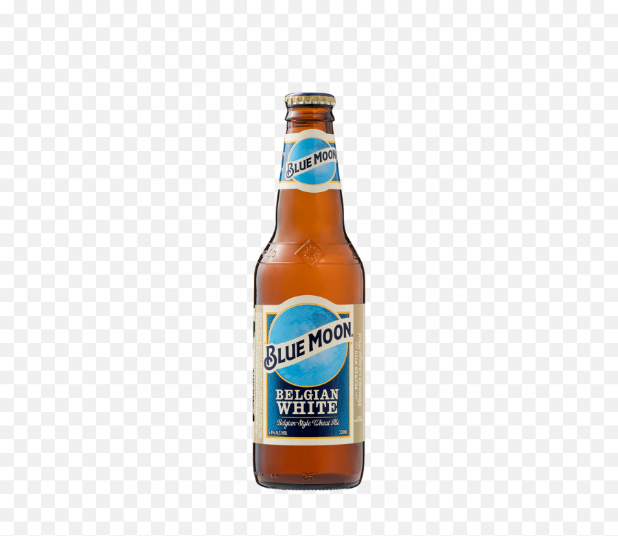 Blue Moon Belgian Wheat Beer 24 X 330ml - Blue Moon Beer Emoji,Blue Moon Png