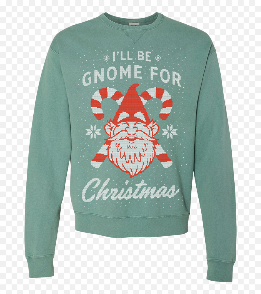 Gnome For Christmas Sweatshirt - Christmas Sweatshirt Emoji,Gnome Transparent