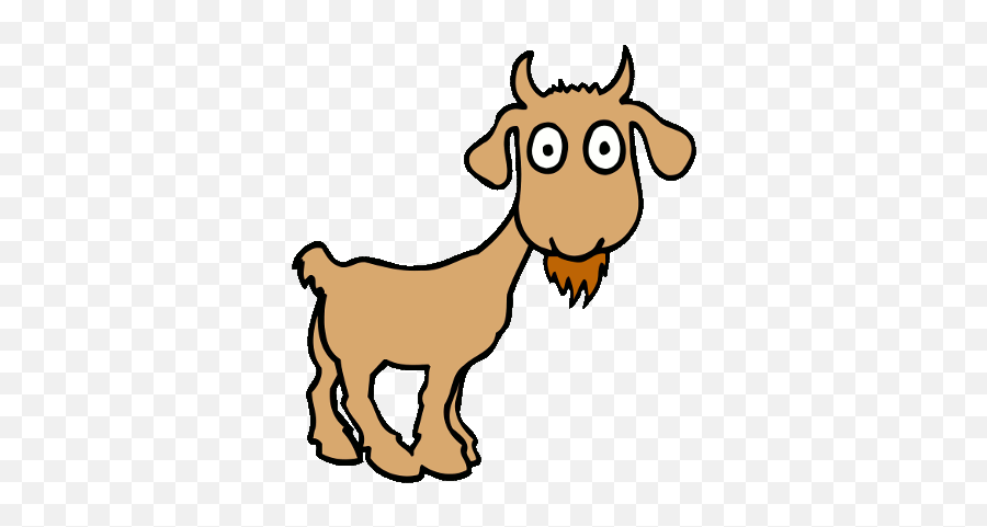 Goat Clipart Animated Gif Pencil And In - Transparent Animated Goat Gif Emoji,Goat Clipart