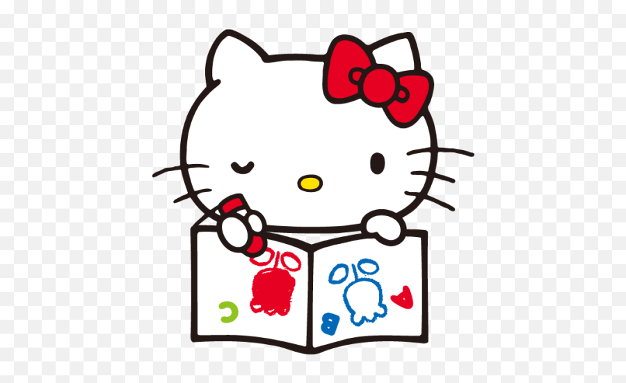 Hello Kitty - Hello Kitty Happy Fall 500x500 Png Clipart Hello Kitty Sticker Emoji,Happy Fall Clipart