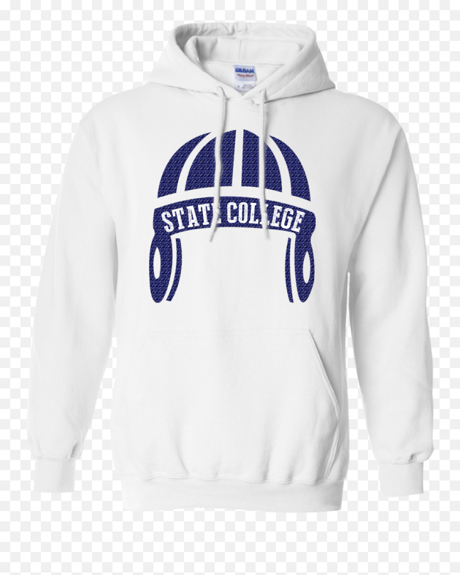 Penn State Football Inspired Pullover Hoodie - No Face Hoodie Emoji,Penn State Football Logo