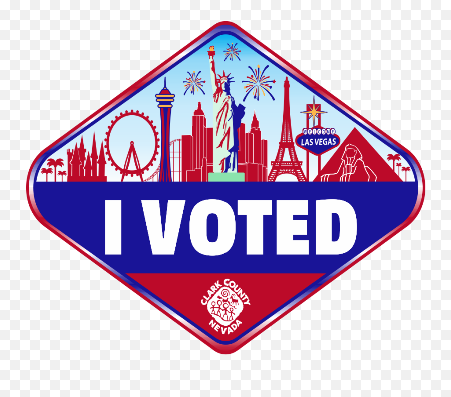 These I Voted Sticker Designs Are - Las Vegas I Voted Sticker Emoji,I Voted Sticker Png
