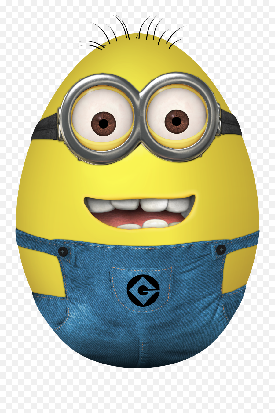 Download Humour Minion Egg Transparent Minions Bob Easter - Minion Easter Egg Emoji,Easter Clipart