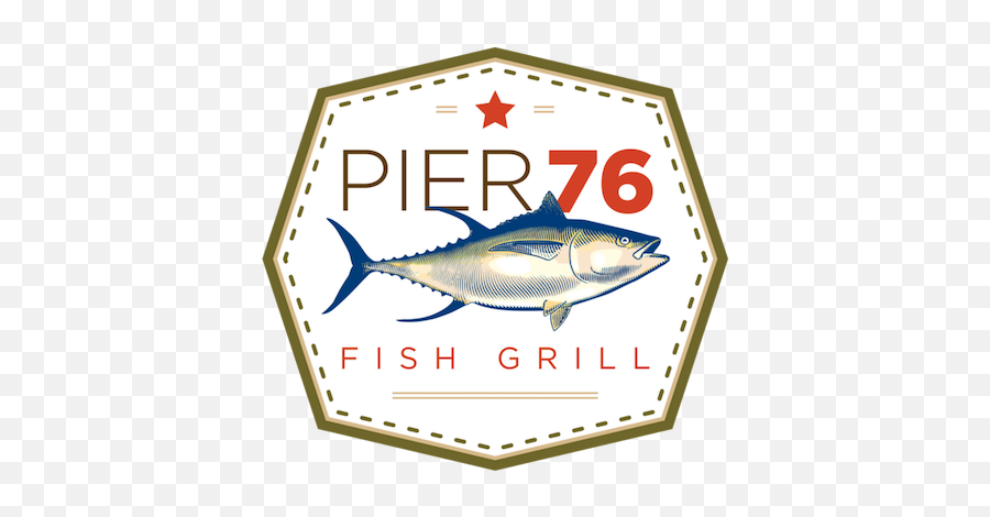 Pier 76 Fish Grill Emoji,76 Logo