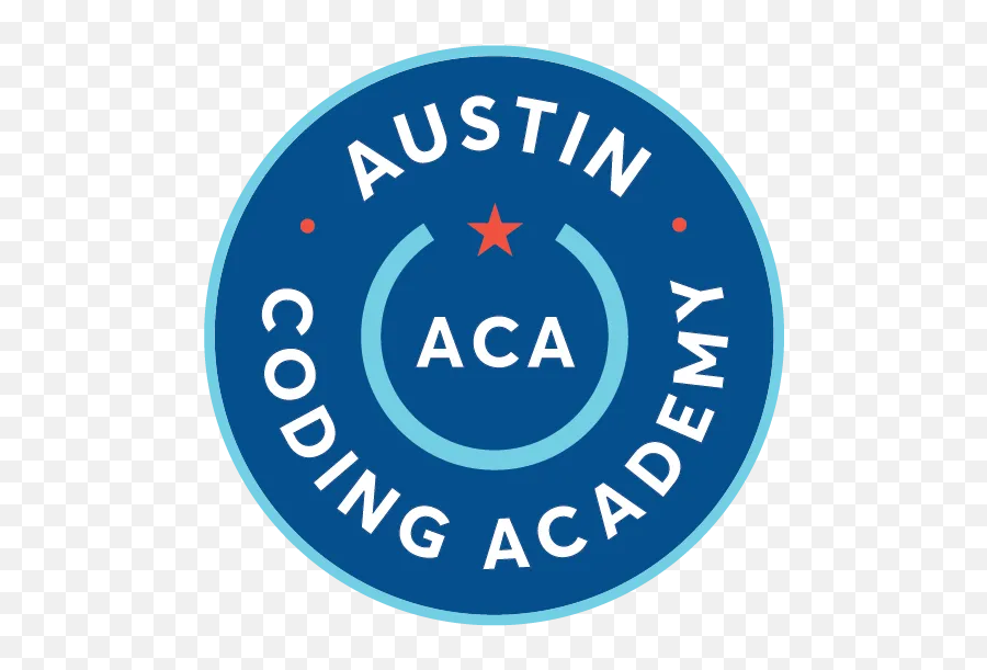 Austin Coding Academy Learn To Code Change Your Life Emoji,A C A Logo
