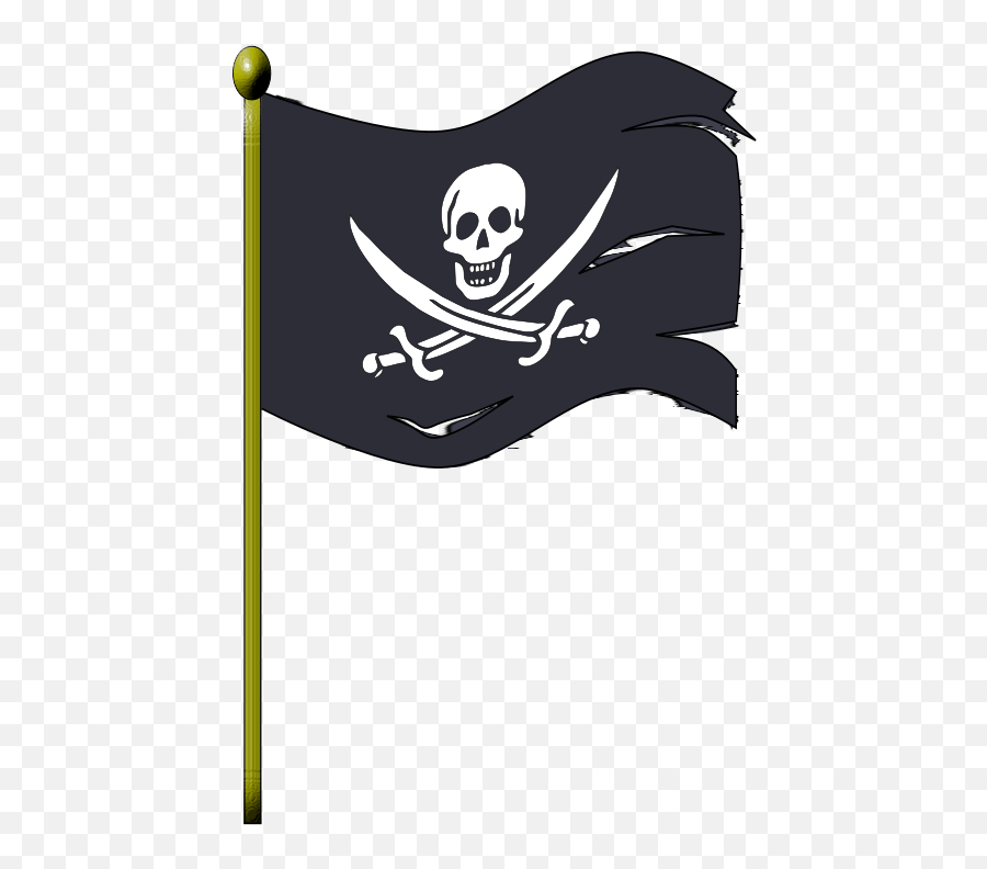 Loved - Openclipart Emoji,Pirate Flag Png