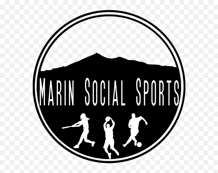 Softball - Coed 18 U2014 Marin Social Sports U2014 Marin Social Emoji,Softball Logo Design