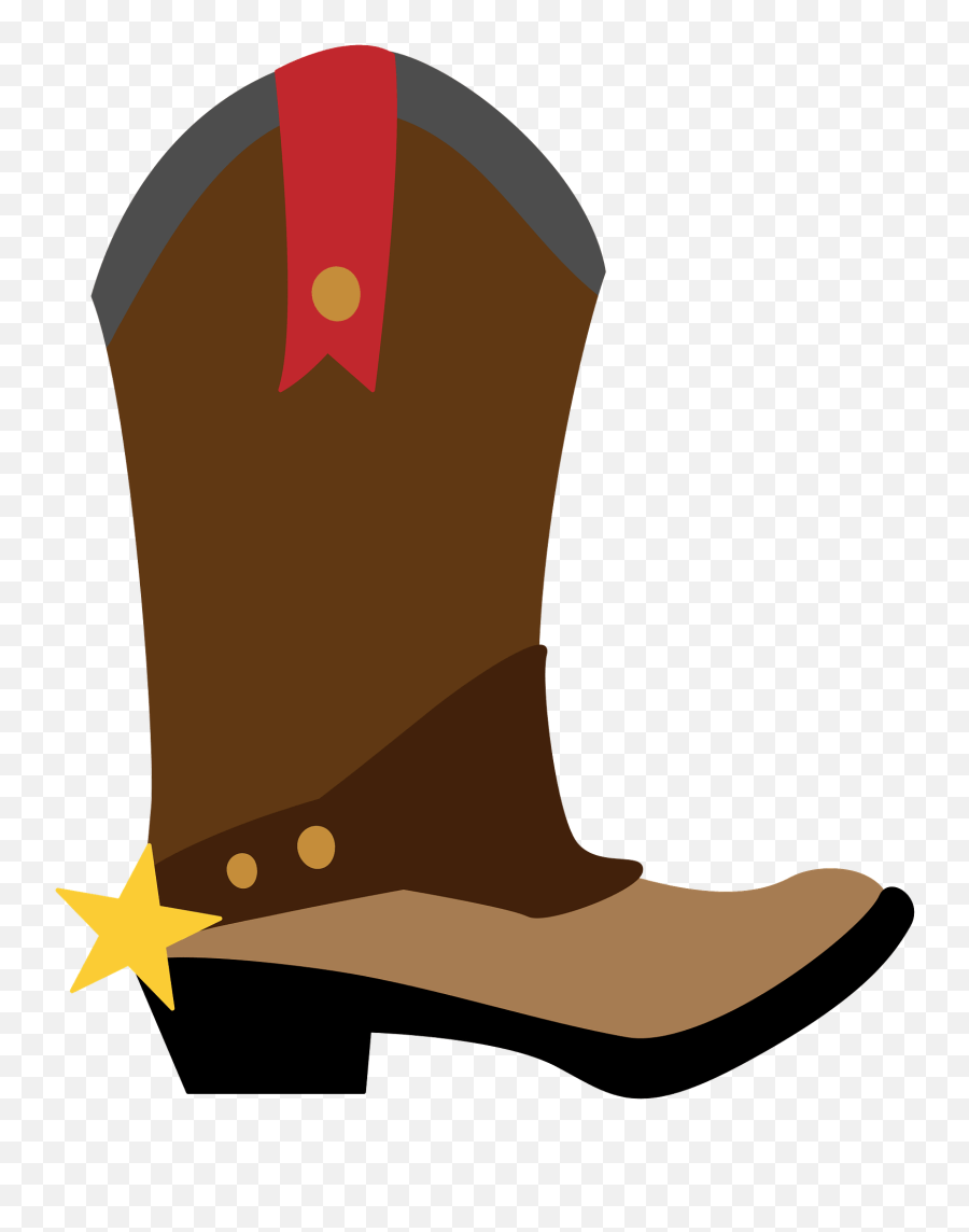 Cowboy Boot Clipart - Cowboy Transparent Boots Clipart Png Emoji,Boots Clipart