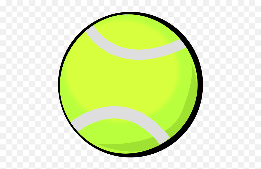 Tennis Ball Clip Hostted Clipart - Tennis Ball Clipart Emoji,Tennis Ball Clipart