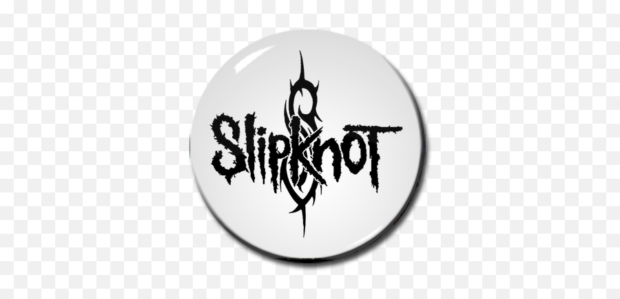 Slipknot Logo Pin - Slipknot Logo Sticker Emoji,Slipknot Logo