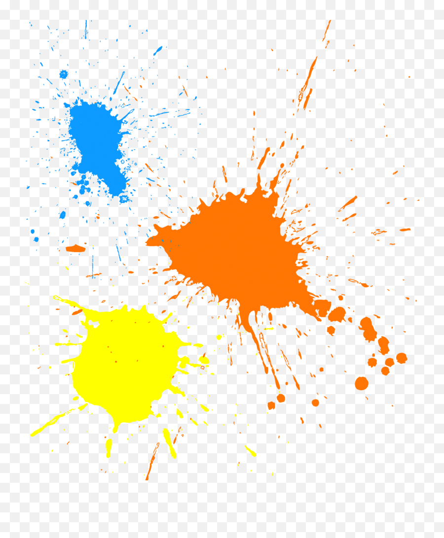 Paint Splash Ink Brush - Transparent Background Splatter Paint Png Emoji,Paint Splatter Png