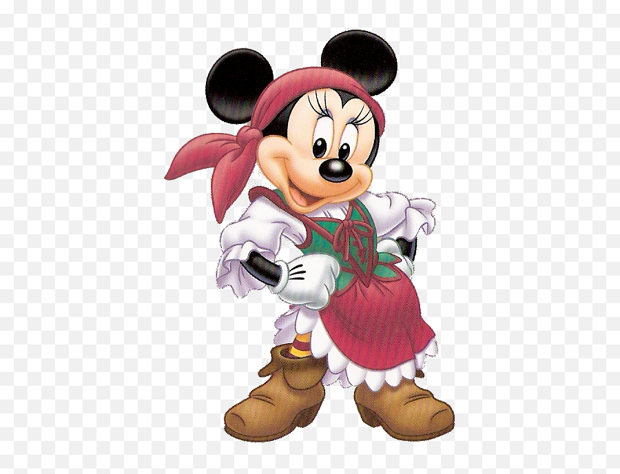 Minnie Mouse Pirate Transparent Png - Pirate Minnie Emoji,Disney Clipart