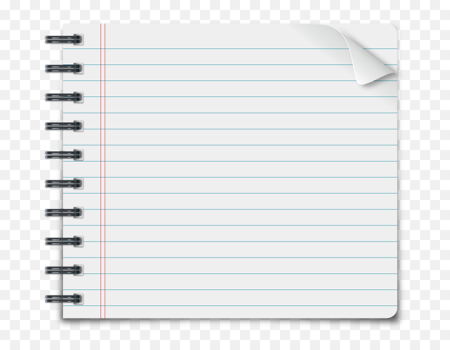 Paper Notebook - Vector Notebook Png Download 800800 Horizontal Emoji,Notebook Paper Clipart
