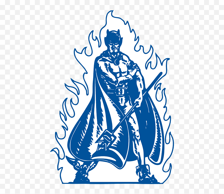 Duke Blue Devils Logo Hand Towel - Old Duke Blue Devil Logo Emoji,Duke Logo