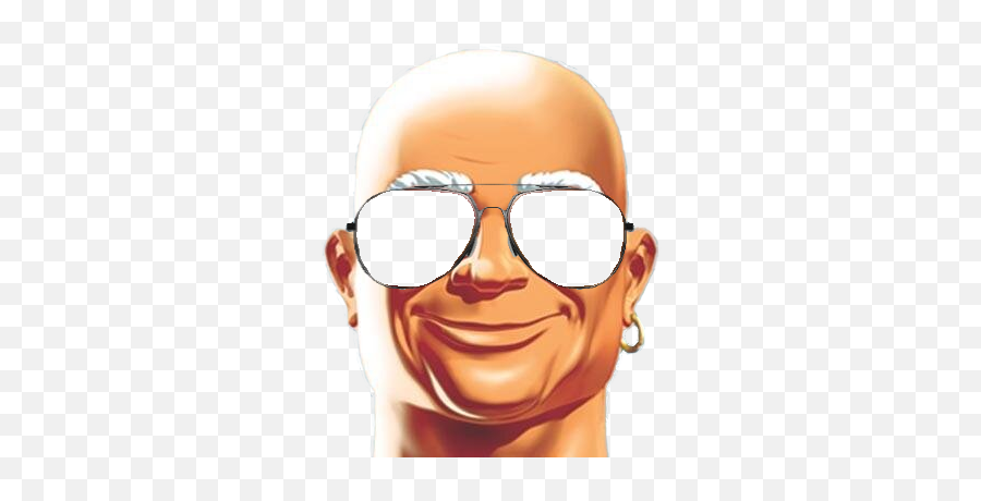Mr - Mr Clean Emoji,Meme Sunglasses Png