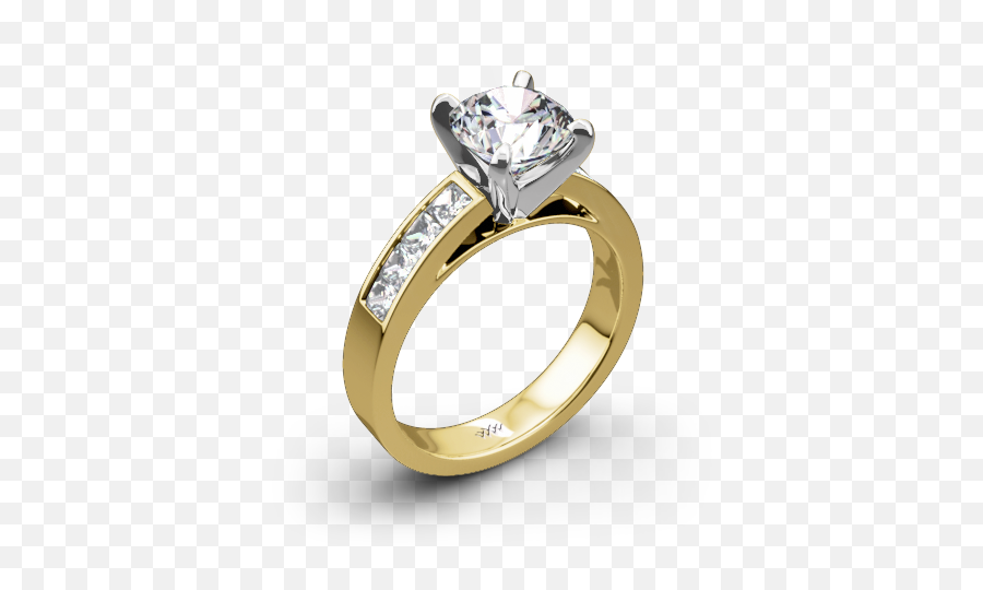Wedding Ring Png High - Wedding Ring Diamond Png Emoji,Wedding Ring Png