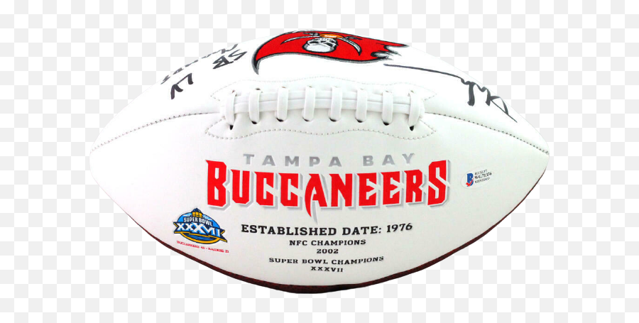 Devin White Tampa Bay Buccaneers Signed Tampa Bay Bucs Logo - Tampa Bay Buccaneers Emoji,Tampa Bay Buccaneers Logo Png