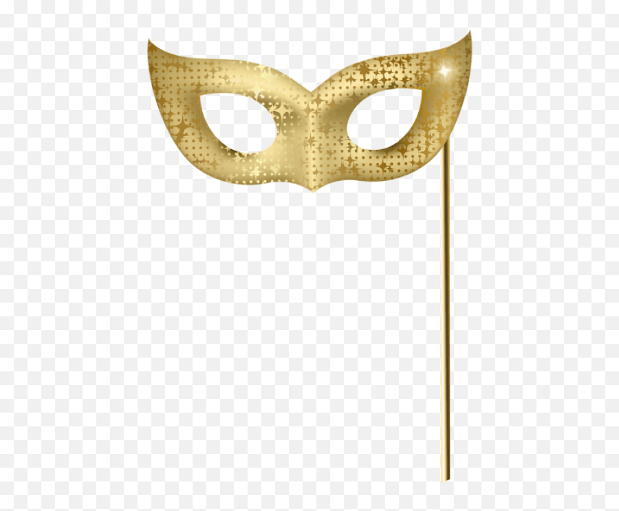 Gold Masquerade Mask Transparent - Transparent Masquerade Masks Clipart Png Emoji,Masquerade Mask Transparent Background
