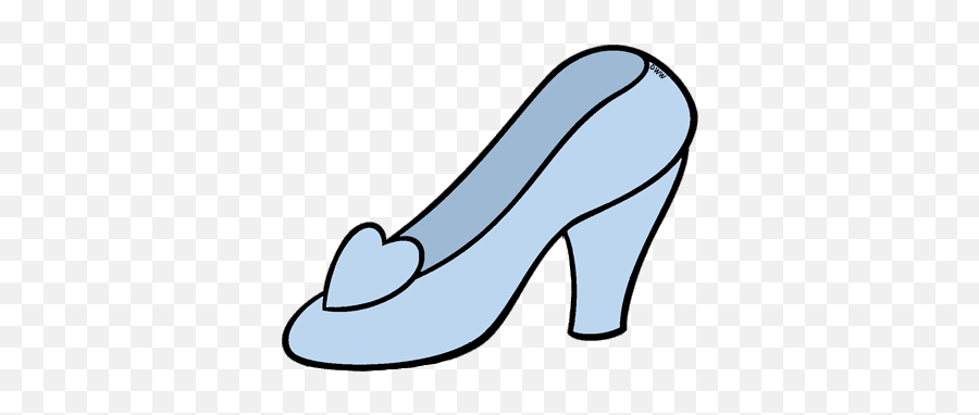 Glass Slipper Silhouette Png Images - Cinderella Shoe Clipart Emoji,Slippers Clipart