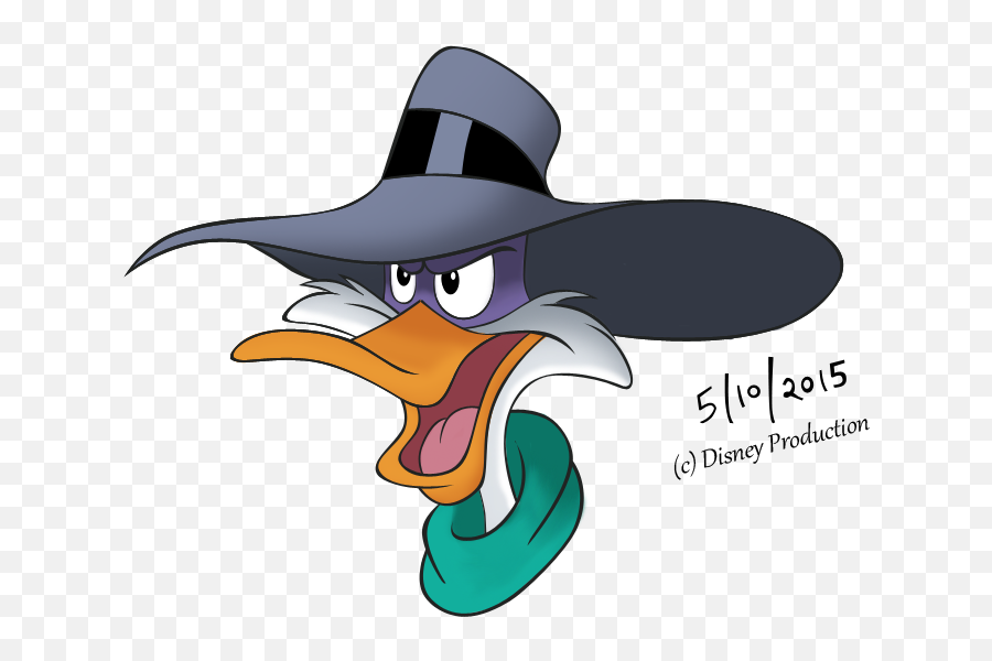 Drawing Duck Hat Emoji,Darkwing Duck Logo