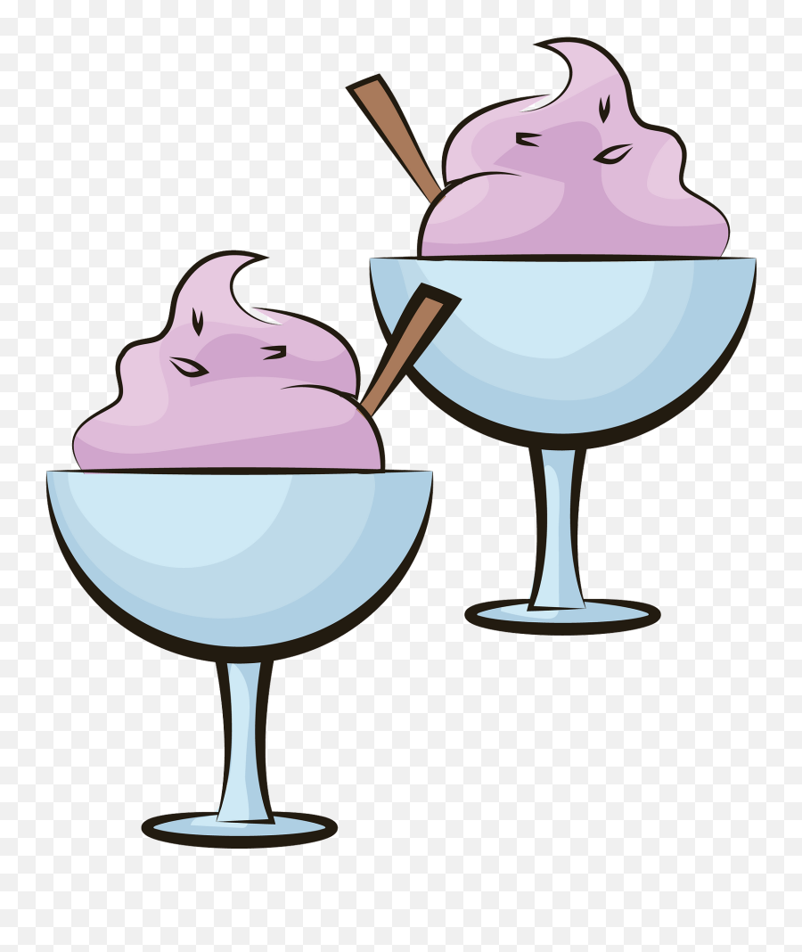 Ice Cream Clipart Free Download Transparent Png Creazilla - Eis Clip Arts Emoji,Ice Cream Clipart