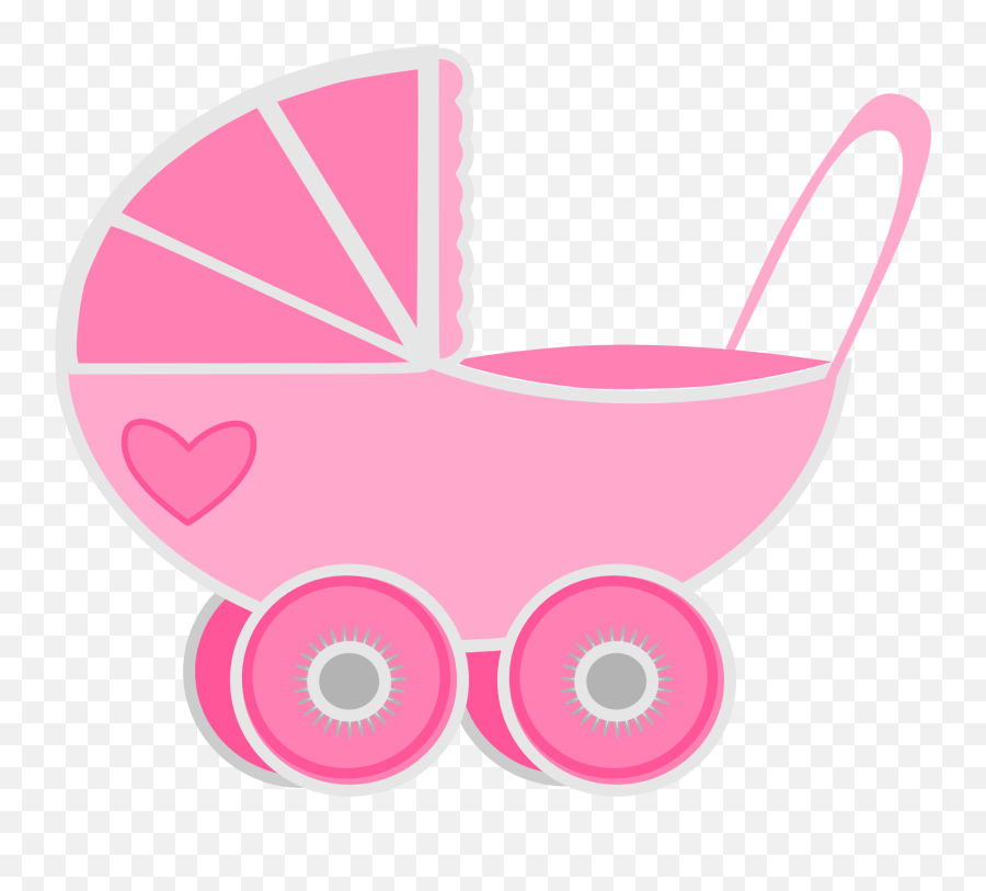 Baby Girl Clipart No Background - Baby Girl Pram Clipart Emoji,Baby Girl Clipart