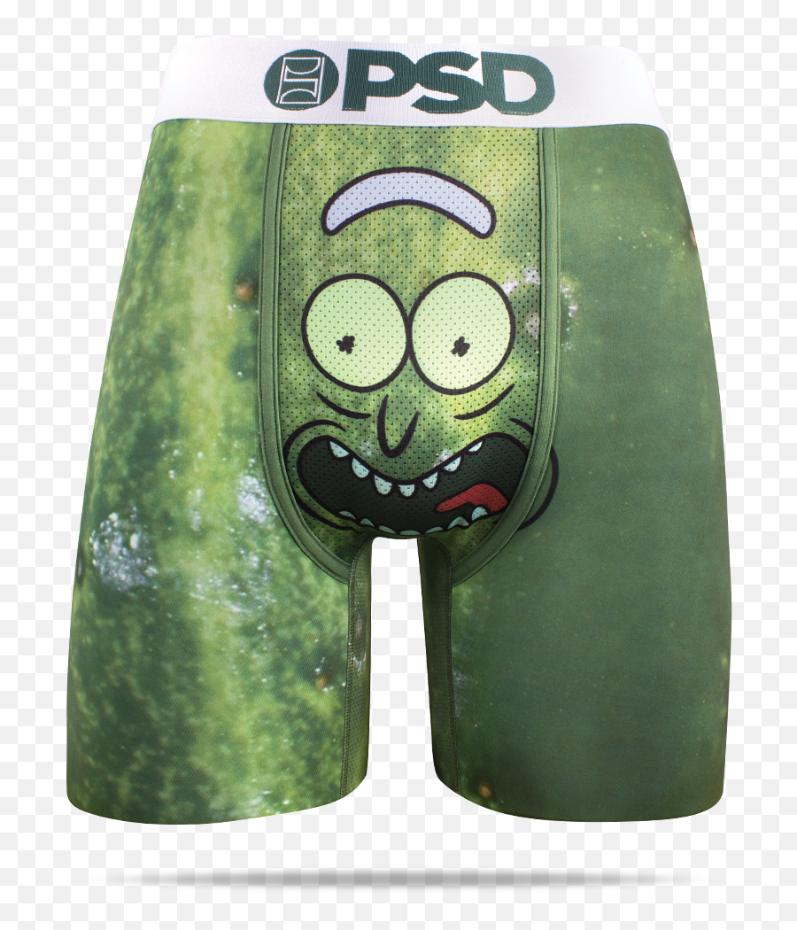 Morty Pickle Rick Boxer Briefs Emoji,Pickle Rick Png