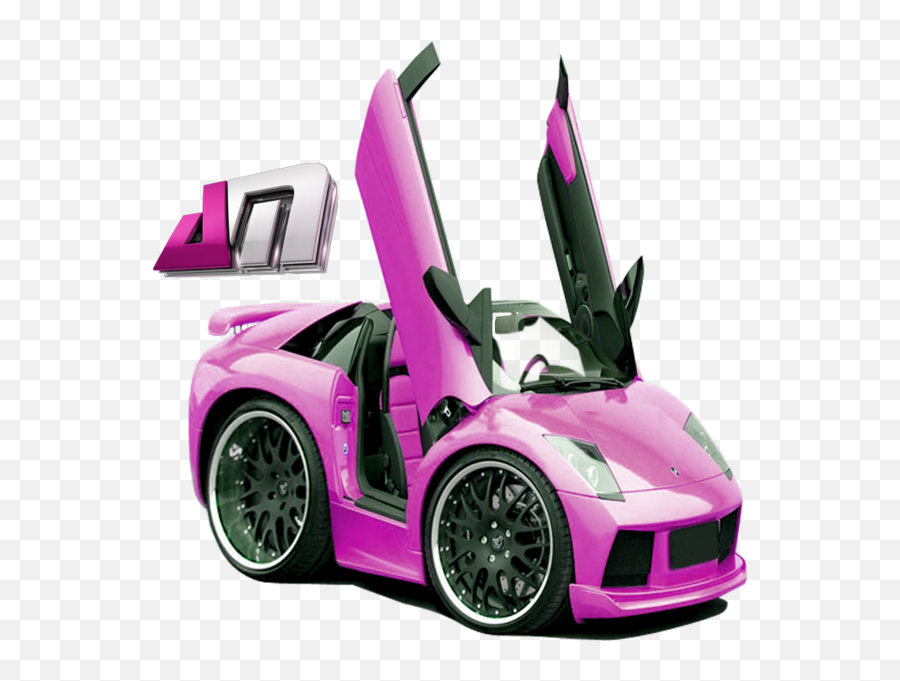 Toy Lambo Pink Psd Official Psds - Lamborghini Emoji,Lambo Logo