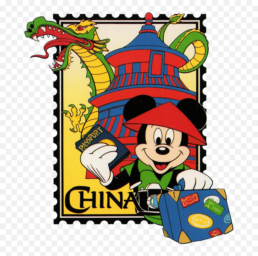 Download Hd International Mickey Mouse Clipart - Mickey Mickey Mouse China Clip Art Emoji,Mickey Mouse Clipart