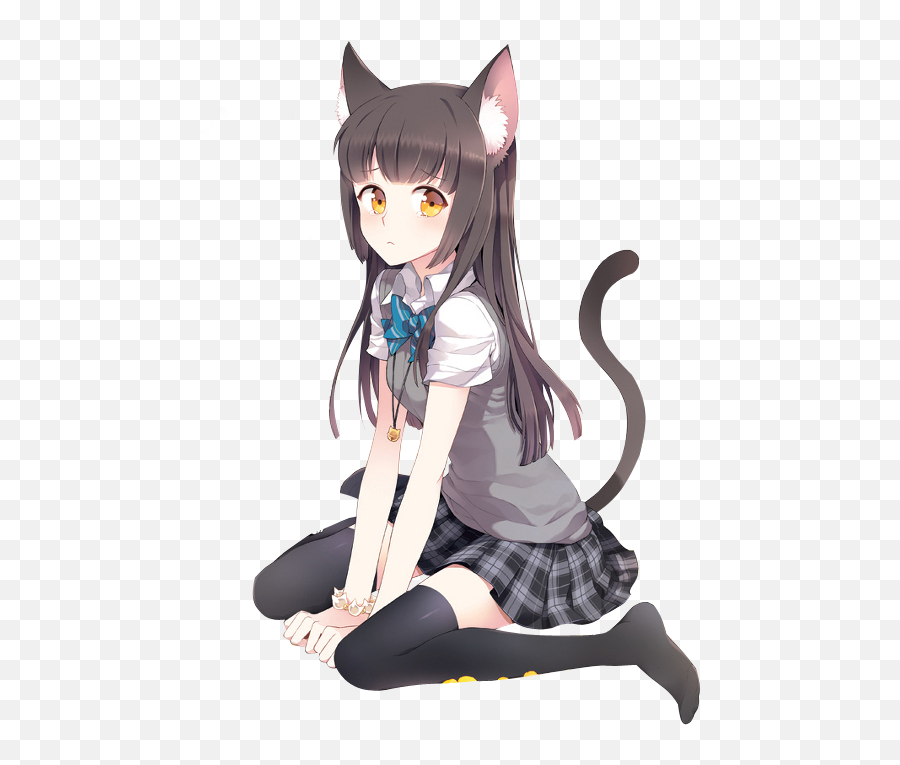 Anime Clipart Transparent Background Picture 224823 Anime - Transparent Anime Cat Girl Png Emoji,Anime Clipart