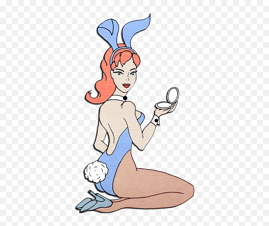 Woman Playboy Rabbit - Free Image On Pixabay Fictional Character Emoji,Playboy Bunny Logo