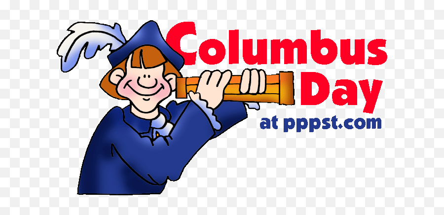 Columbus Day For Kids Teachers - Christopher Columbus Kids Presentation Emoji,Christopher Columbus Clipart